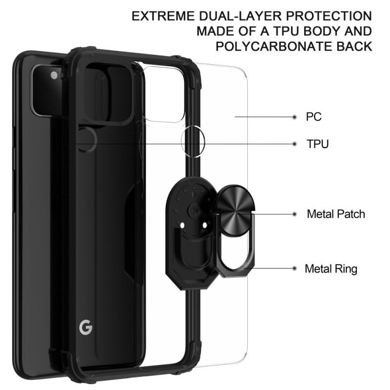 Cover Google Pixel 4A 5G Akryl Forstærkede Hjørner