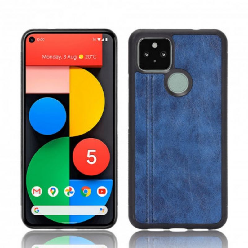 Cover Google Pixel 4A 5G Couture Lædereffekt