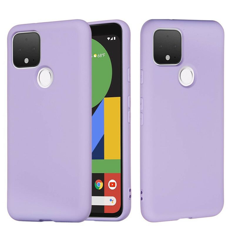 Cover Google Pixel 4A 5G Flydende Silikonedesign Med Snor