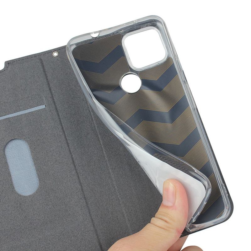 Cover Google Pixel 4A 5G Med Snor Flip Cover Strappy I Imiteret Læder