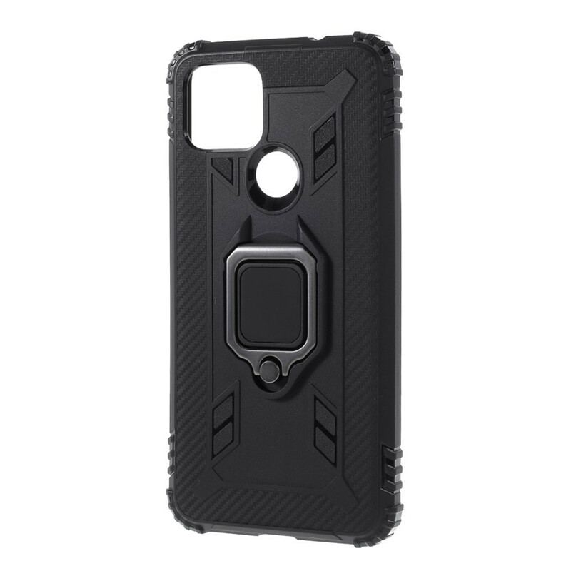 Cover Google Pixel 4A 5G Ring Og Kulfiber