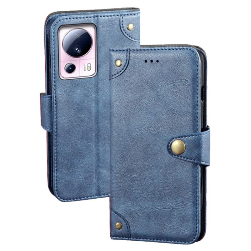 Flip Cover Xiaomi 13 Lite Vintage Idewei