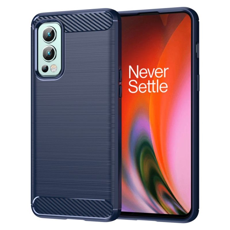 Cover OnePlus Nord 2 5G Børstet Kulfiber