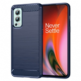 Cover OnePlus Nord 2 5G Børstet Kulfiber