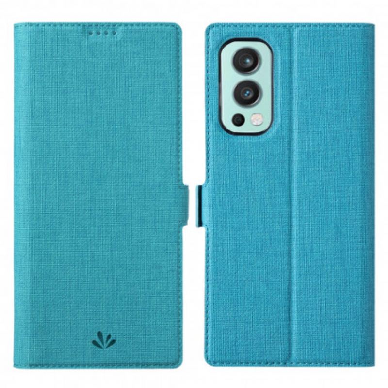 Cover OnePlus Nord 2 5G Flip Cover Tekstureret Vili Dmx