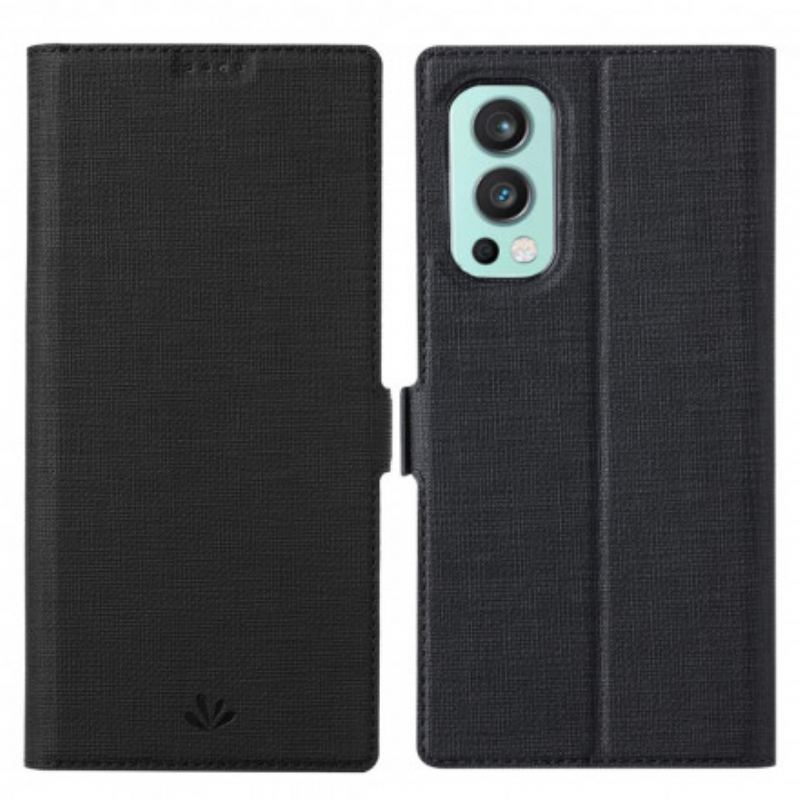 Cover OnePlus Nord 2 5G Flip Cover Tekstureret Vili Dmx