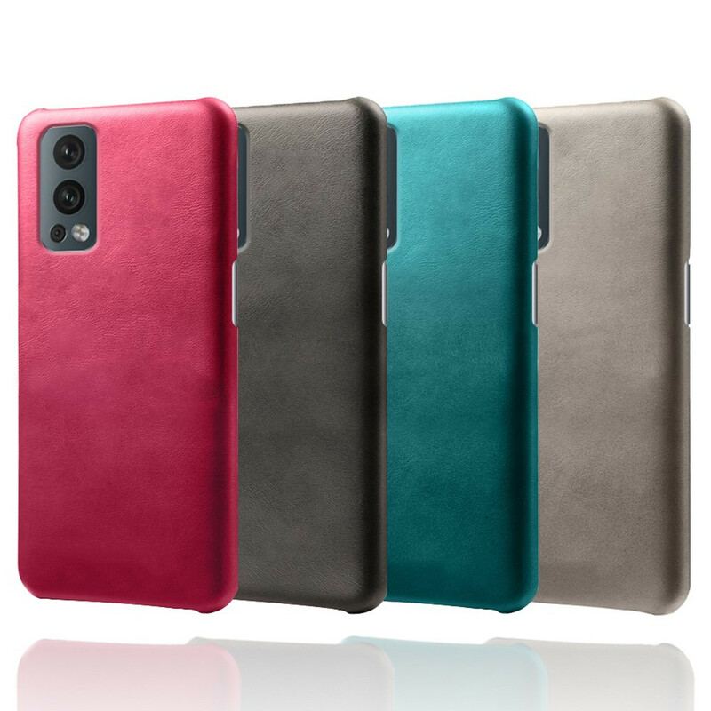 Cover OnePlus Nord 2 5G Ksq Lædereffekt