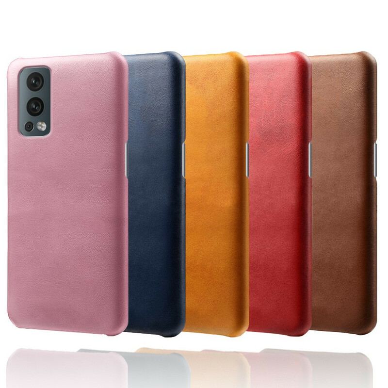 Cover OnePlus Nord 2 5G Ksq Lædereffekt