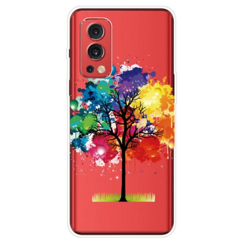 Cover OnePlus Nord 2 5G Sømløst Akvareltræ