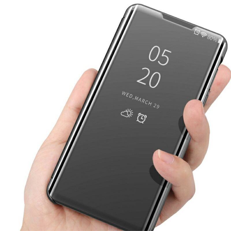 Cover OnePlus Nord 2 5G Spejl Og Kunstlæder