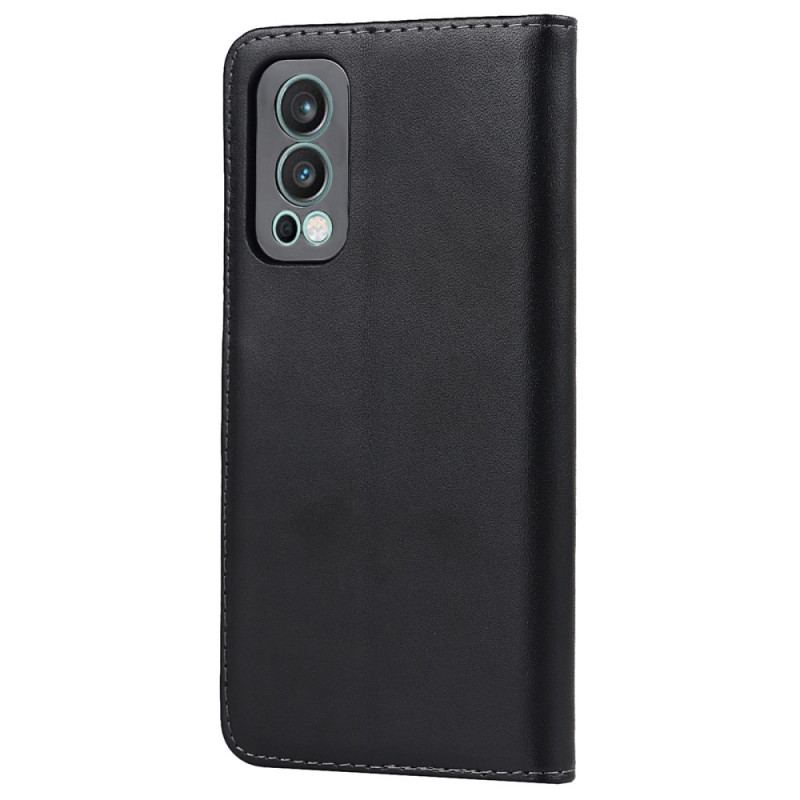 Flip Cover OnePlus Nord 2 5G Ægte Læder