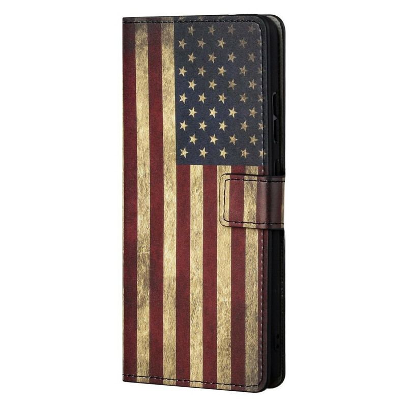 Flip Cover OnePlus Nord 2 5G Amerikansk Flag