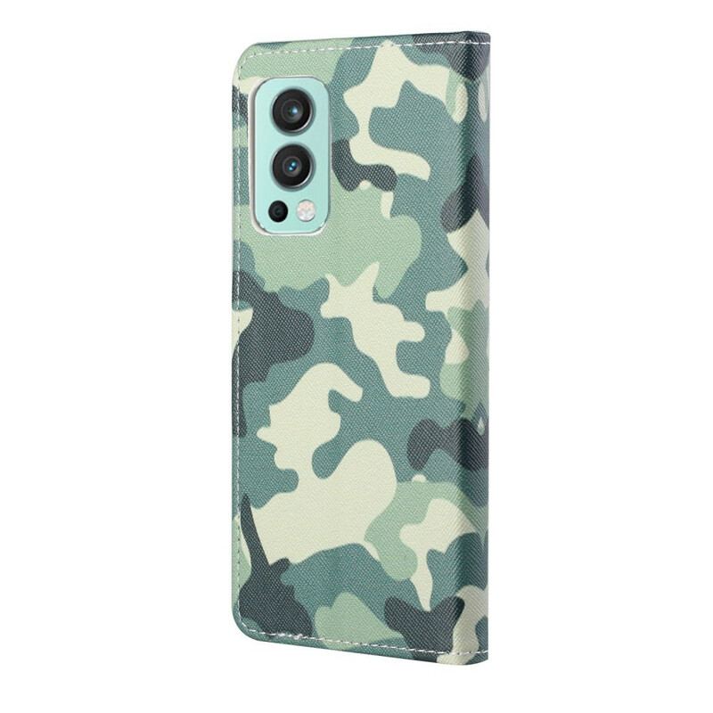 Flip Cover OnePlus Nord 2 5G Camouflage