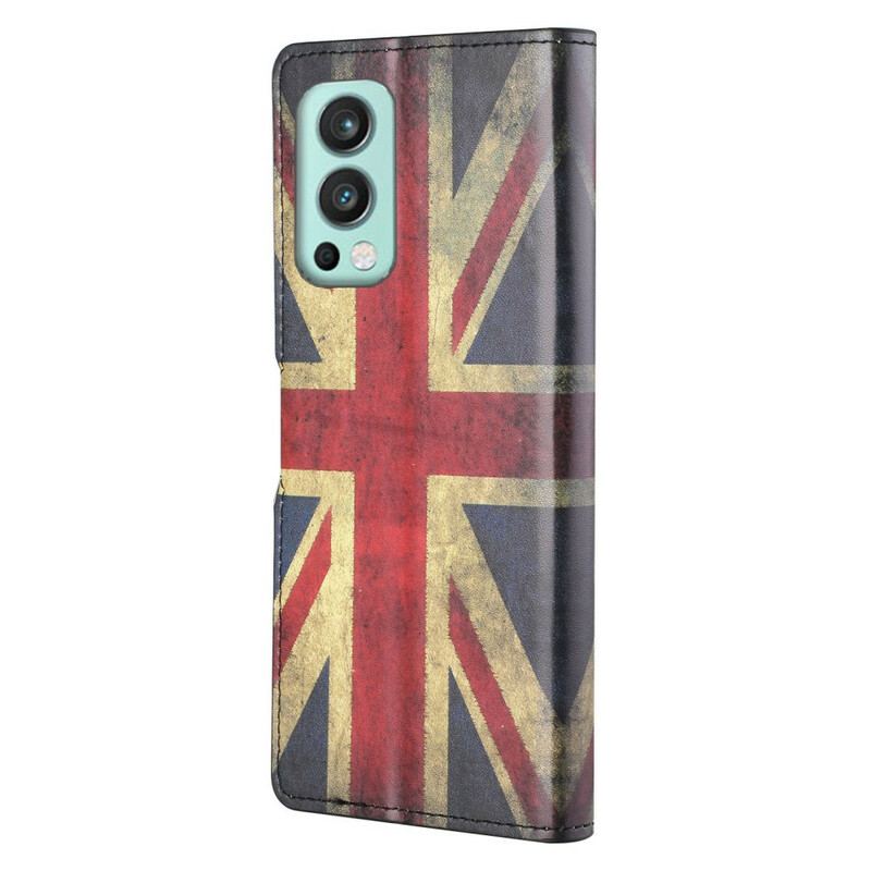 Flip Cover OnePlus Nord 2 5G England Flag