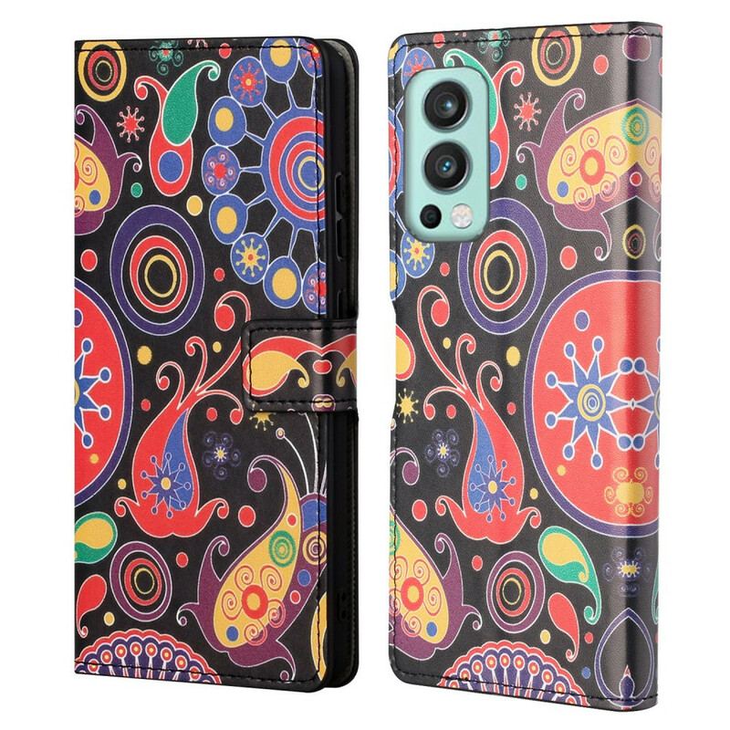 Flip Cover OnePlus Nord 2 5G Galaxy Tegninger