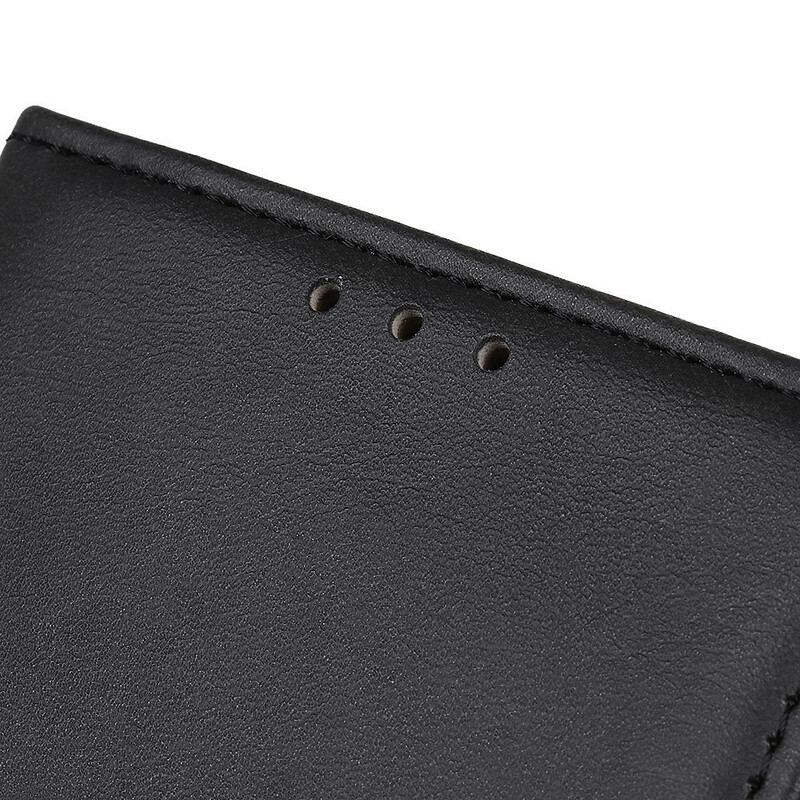 Flip Cover OnePlus Nord 2 5G Mat Retro Lædereffekt