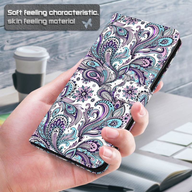 Flip Cover OnePlus Nord 2 5G Paisley