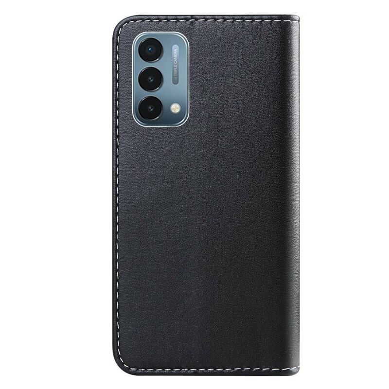 Flip Cover OnePlus Nord 2 5G Trefarvet Lædereffekt