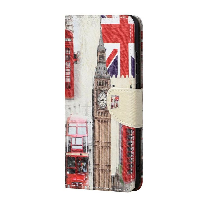 Læder Cover OnePlus Nord 2 5G London Liv