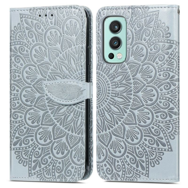 Læder Cover OnePlus Nord 2 5G Stammeblade