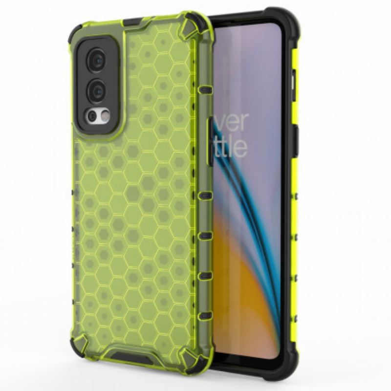 Mobilcover OnePlus Nord 2 5G Honeycomb Stil