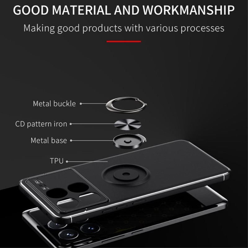 Cover Poco X6 Pro 5g Roterende Støttering