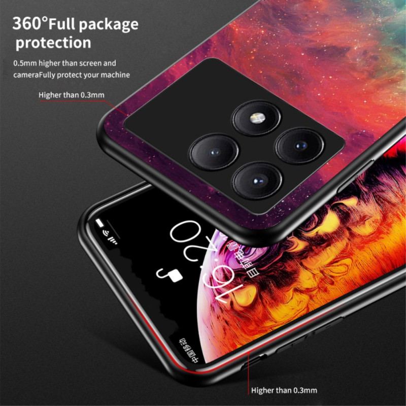 Cover Poco X6 Pro 5g Stjernehimmel Hærdet Glas