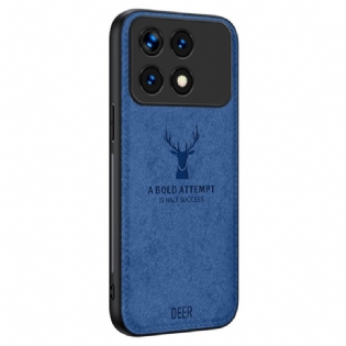 Cover Poco X6 Pro 5g Telefon Etui Hjortemønster