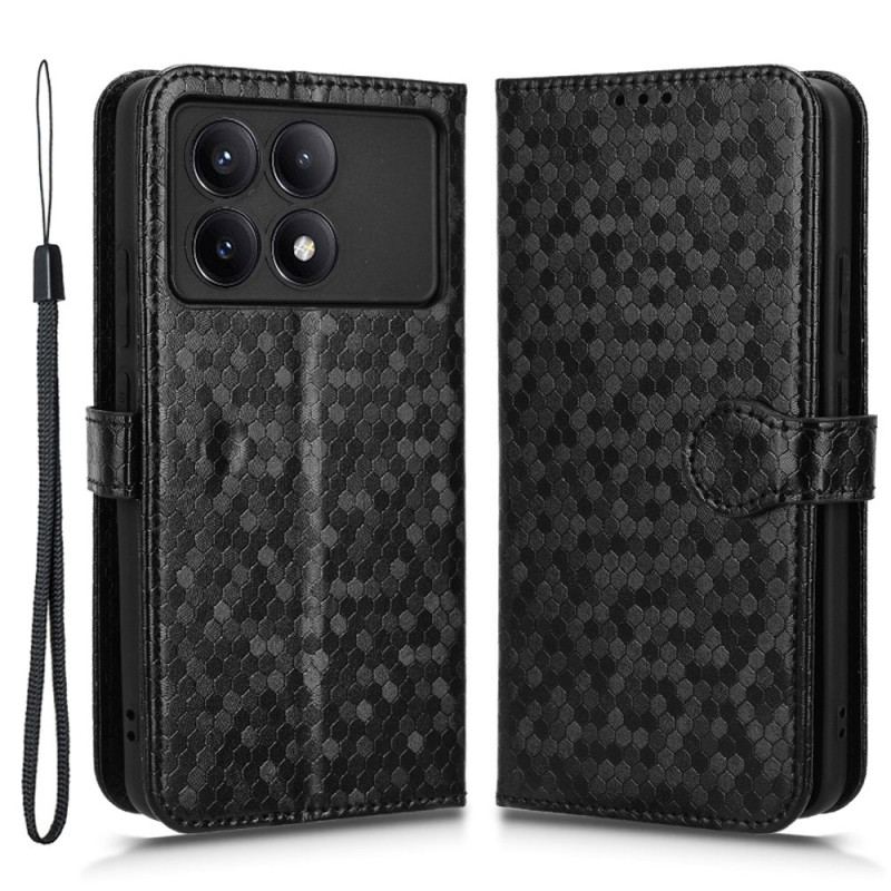 Flip Cover Poco X6 Pro 5g Strap Points