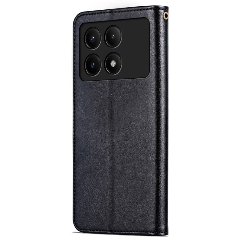 Læder Cover Poco X6 Pro 5g Telefon Etui Azns