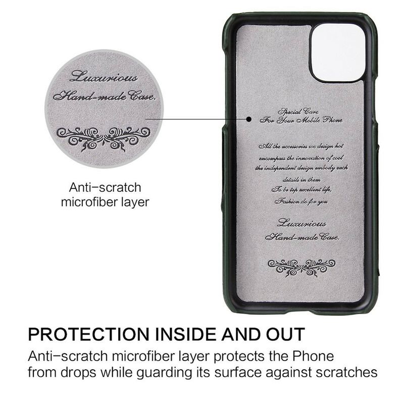 Cover iPhone 11 Pro Fierre Shann Kortholder Og Ringholder