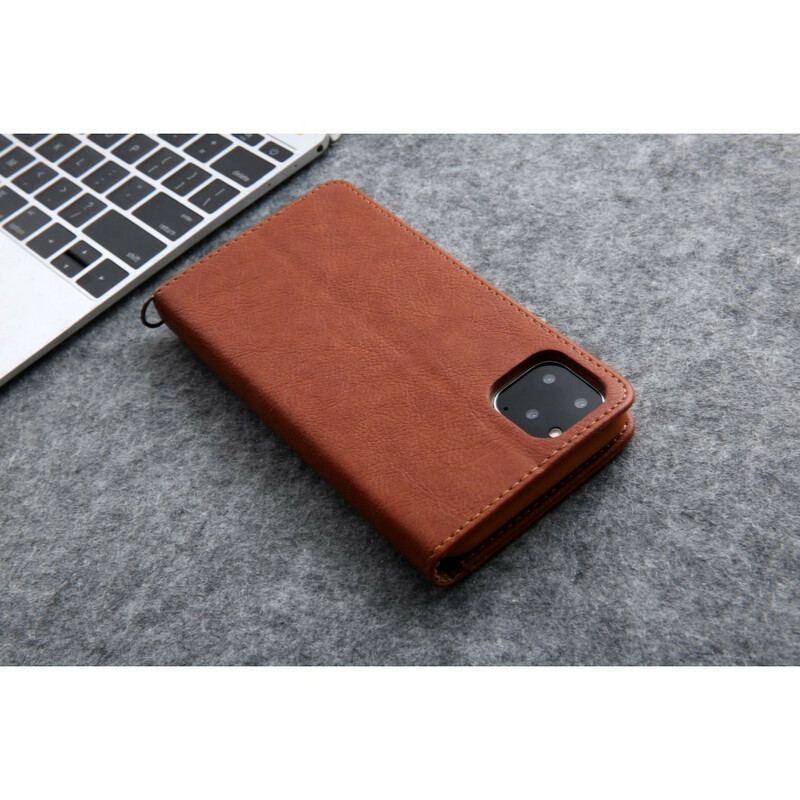 Cover iPhone 11 Pro Flip Cover Førsteklasses Læderstil