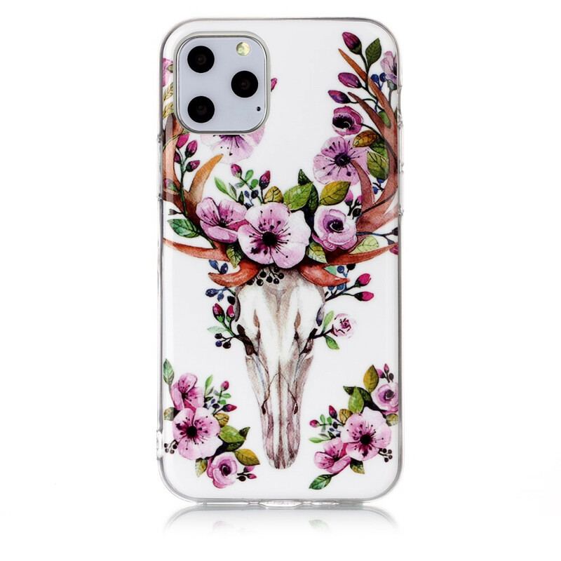 Cover iPhone 11 Pro Fluorescerende Blomsterelg