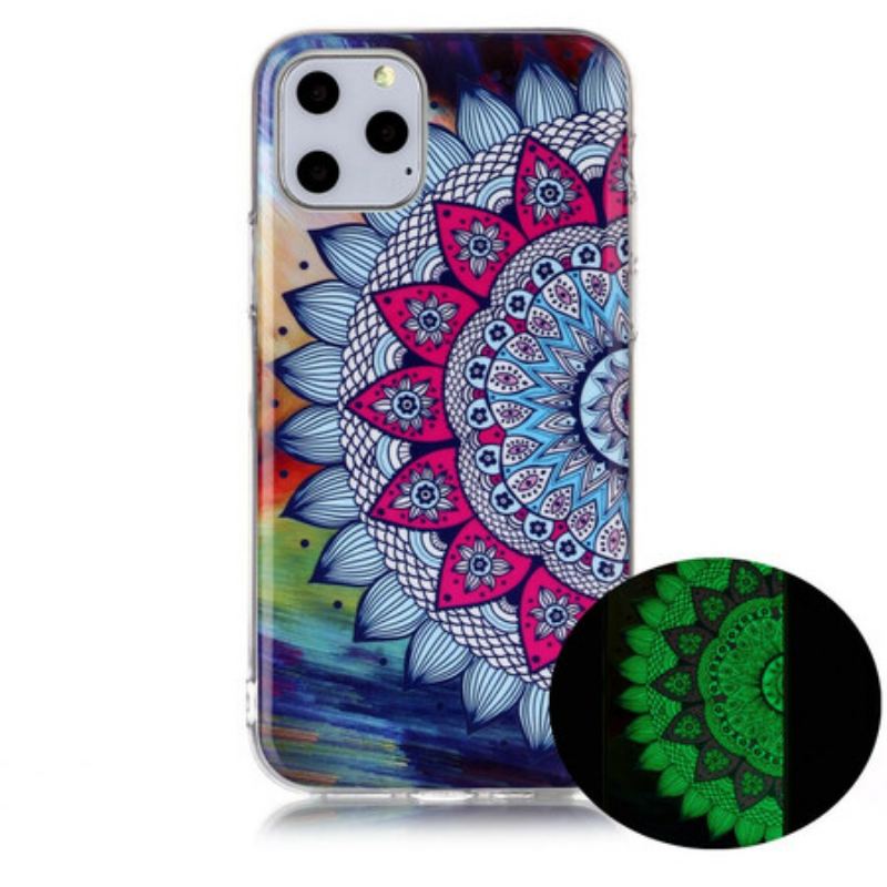 Cover iPhone 11 Pro Fluorescerende Farverig Mandala
