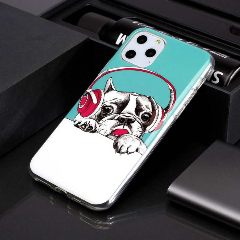 Cover iPhone 11 Pro Fluorescerende Hund