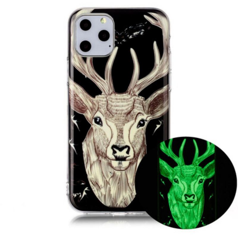 Cover iPhone 11 Pro Fluorescerende Majestic Deer