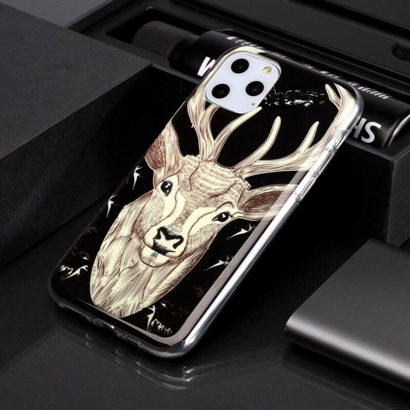 Cover iPhone 11 Pro Fluorescerende Majestic Deer