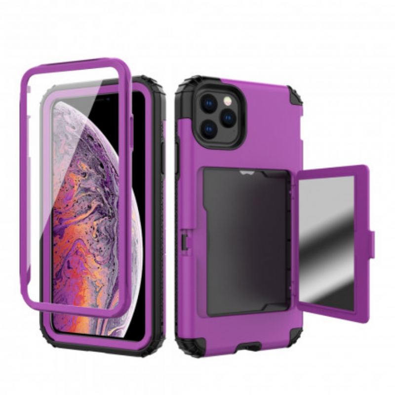 Cover iPhone 11 Pro Hybrid Kortholder Og Spejl