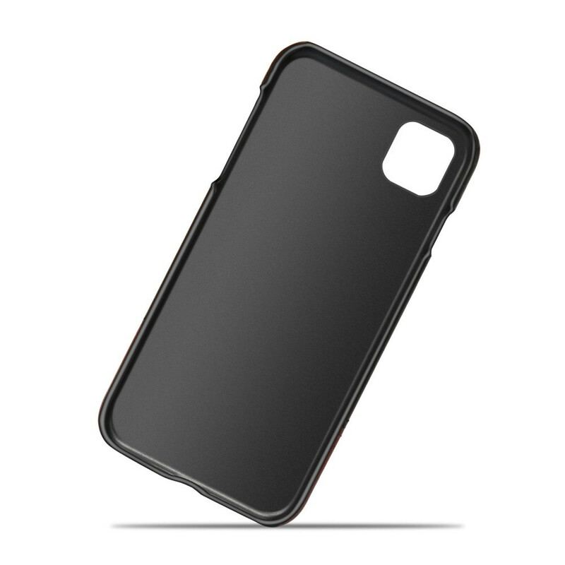 Cover iPhone 11 Pro Ksq Tofarvet Lædereffekt