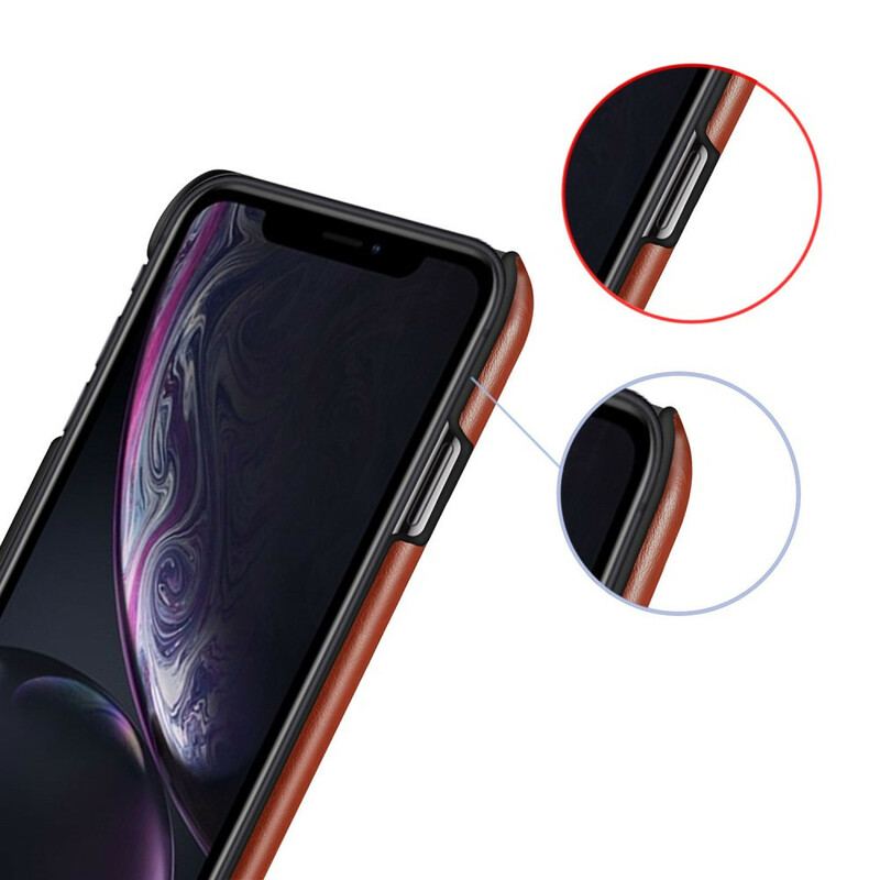 Cover iPhone 11 Pro Ksq Tofarvet Lædereffekt