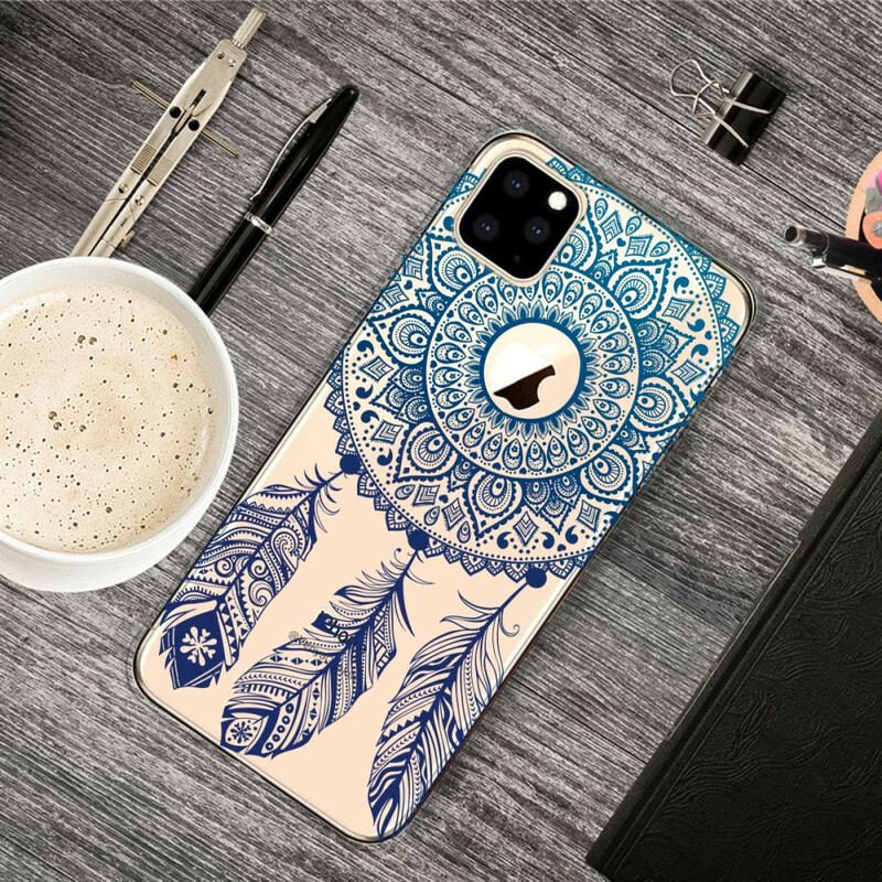 Cover iPhone 11 Pro Mandala Med Enkelt Blomst