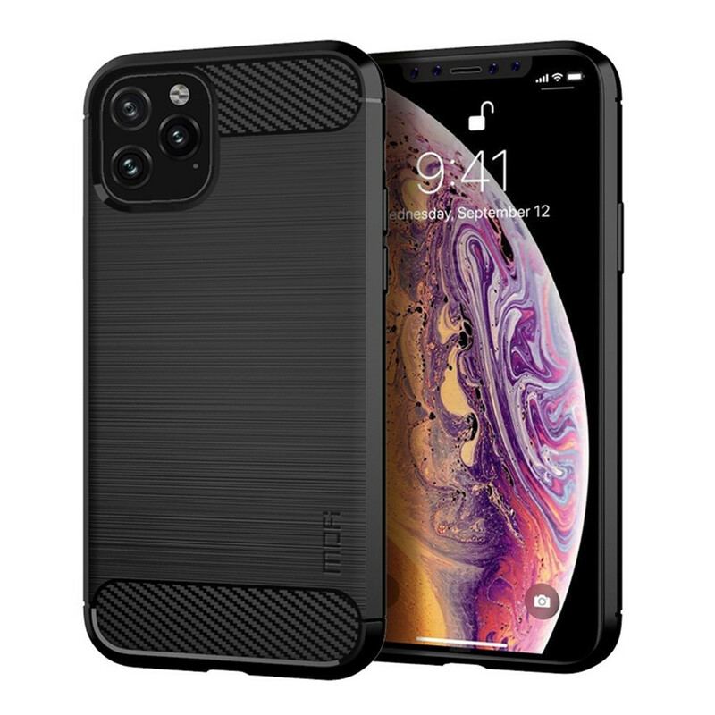 Cover iPhone 11 Pro Mofi Børstet Kulfiber