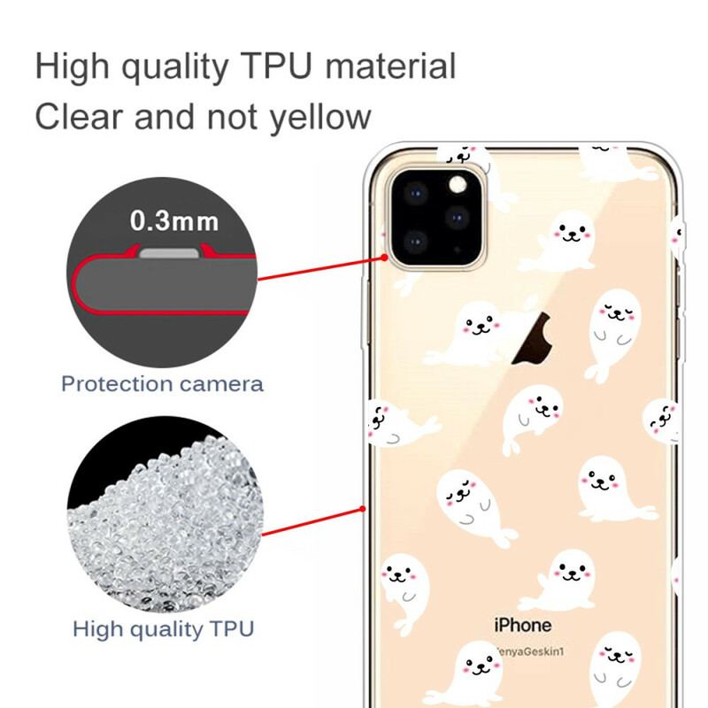 Cover iPhone 11 Pro Top Søløver