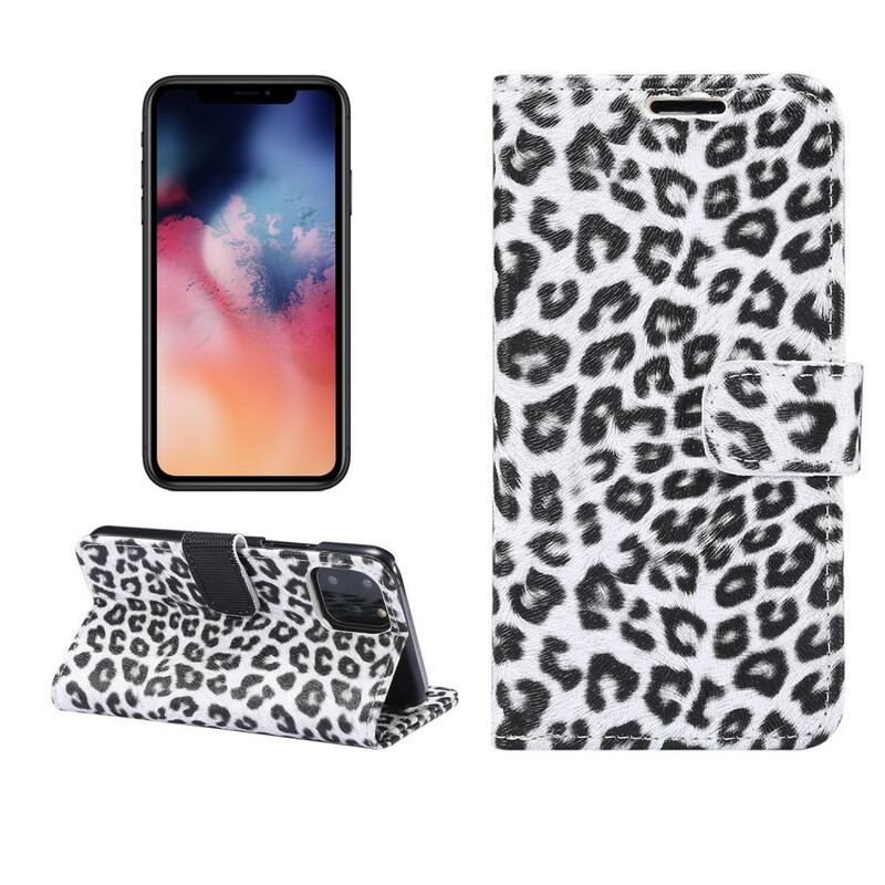 Flip Cover iPhone 11 Pro Leopard