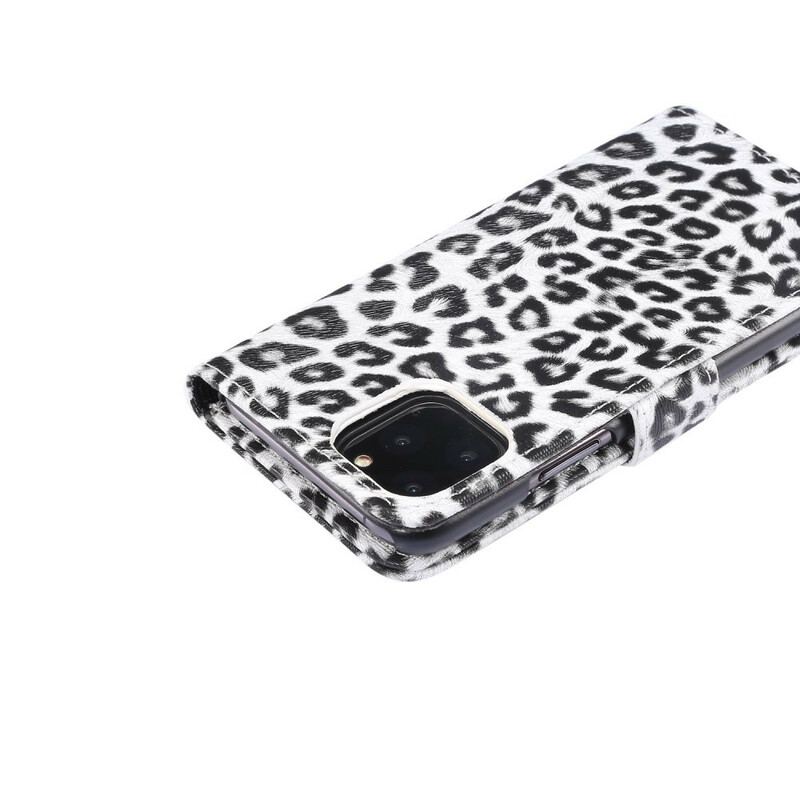 Flip Cover iPhone 11 Pro Leopard