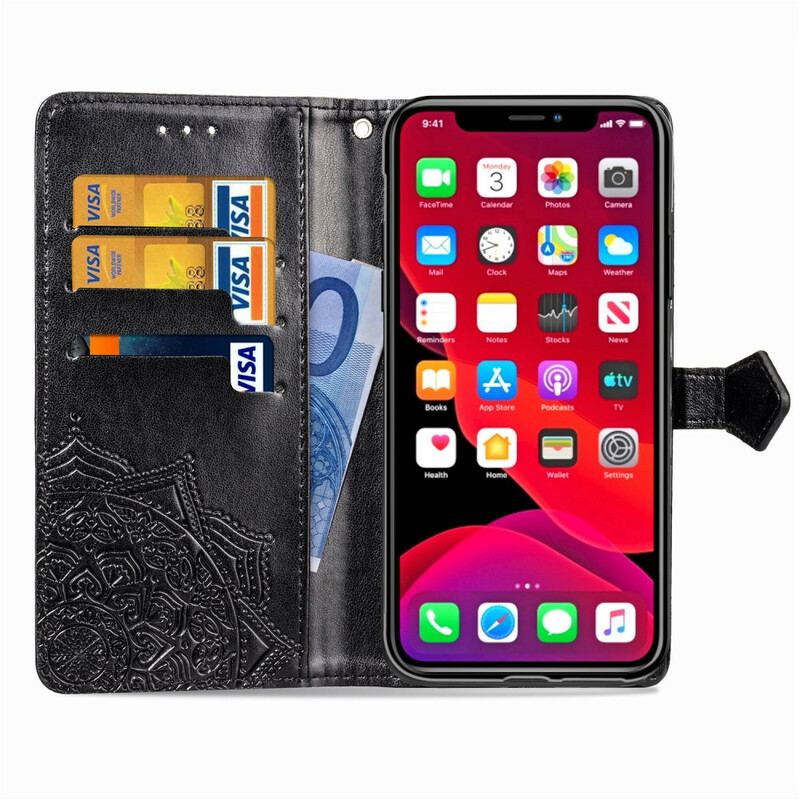 Flip Cover iPhone 11 Pro Mandala Middelalder