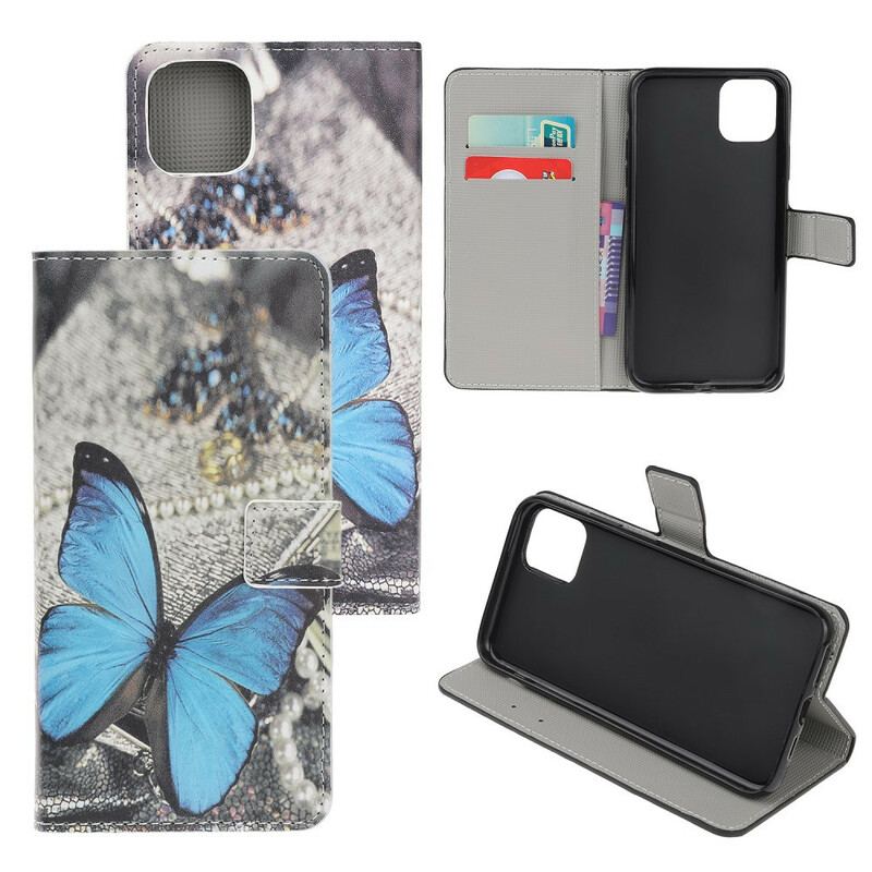 Flip Cover iPhone 11 Pro Vanvittige Sommerfugle