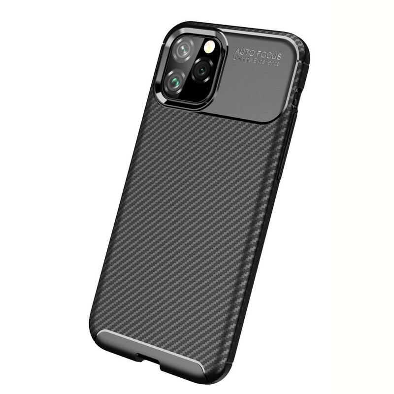 Mobilcover iPhone 11 Pro Fleksibel Kulfibertekstur