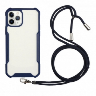 Mobilcover iPhone 11 Pro Hybrid Med Farvet Ledning