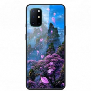 Cover OnePlus 8T Fantasy Landskab Hærdet Glas